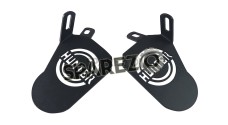 Royal Enfield Hunter 350 Rear Pillion Footrest Extender Black - SPAREZO